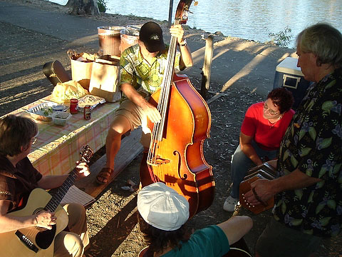 Jammers at the SBF Fall Picnic, Sept 24, 2006